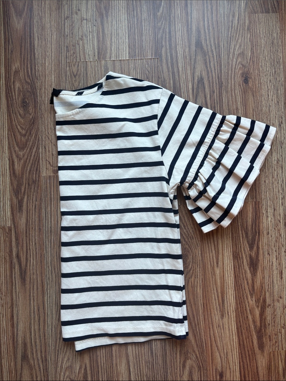 J.Crew Ruffle Sleeve Knit Top - Picture 2 of 3